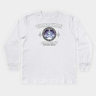 Taarakian Academy (Alt Print) Kids Long Sleeve T-Shirt